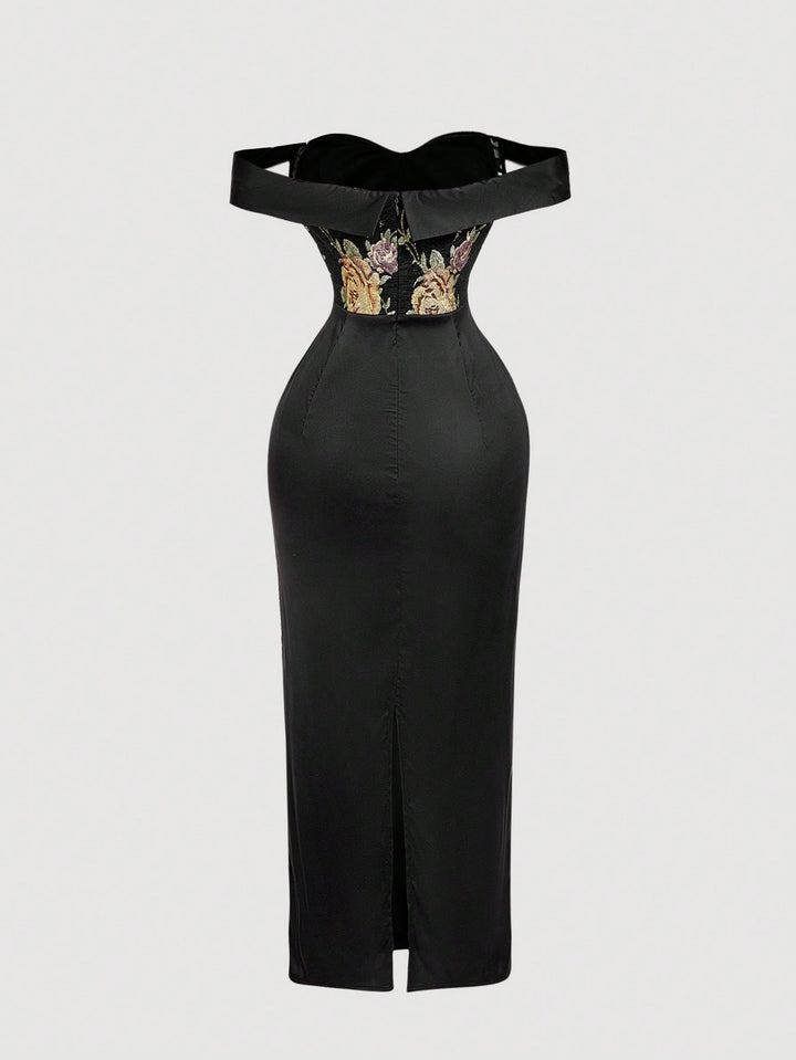 SHEIN maxiruha, fekete