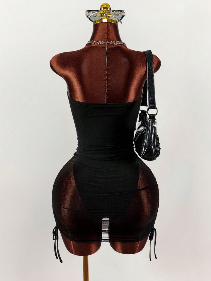 Rochie mini SHEIN, negru