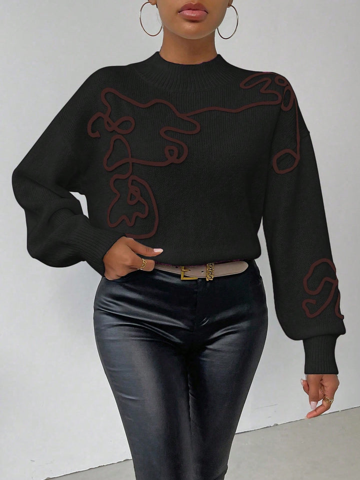 Pulover SHEIN, negru