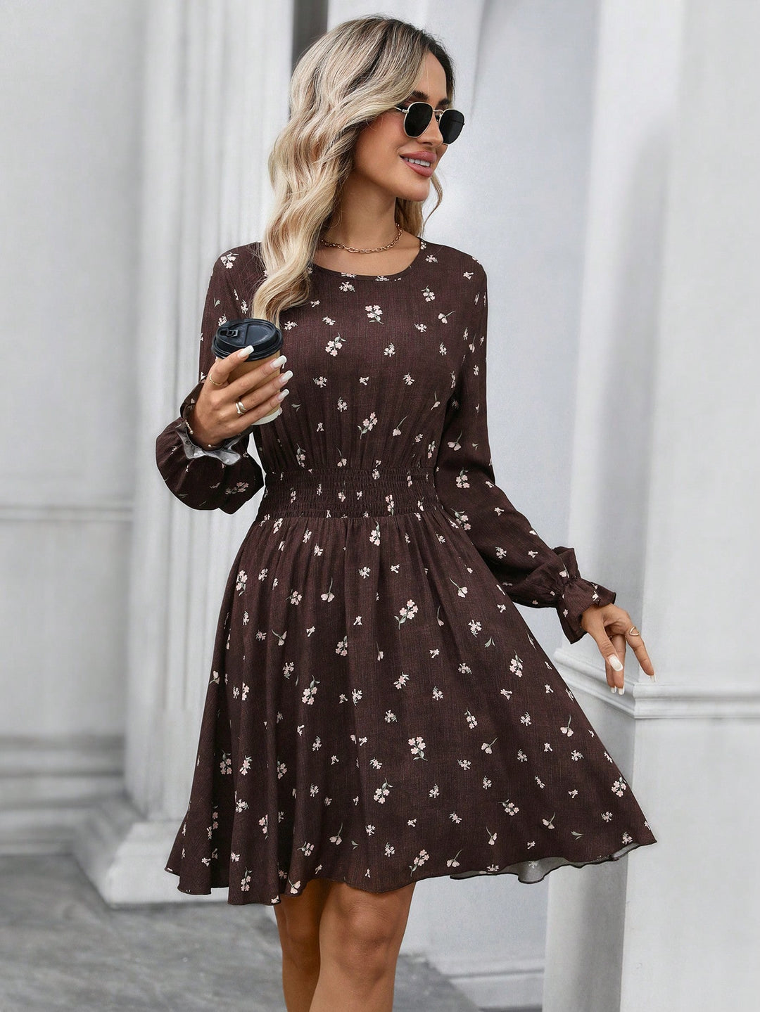 Rochie scurtă SHEIN, mix culori