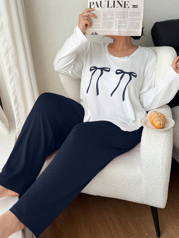 Set pijamale SHEIN, albastru