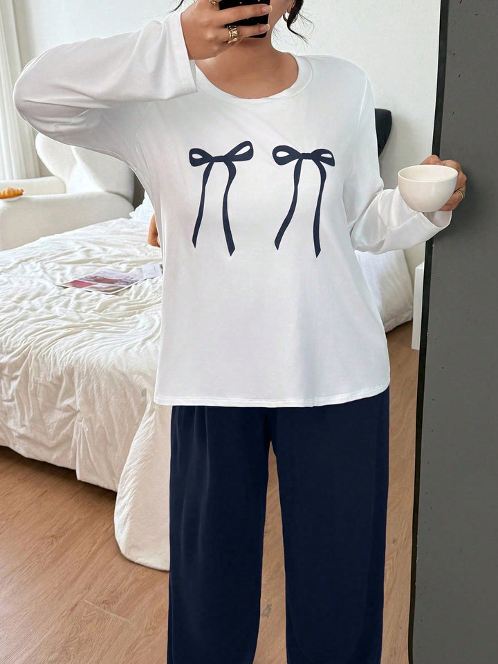 Set pijamale SHEIN, albastru