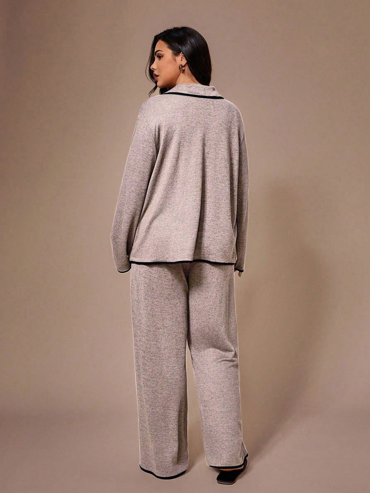 Set pijamale SHEIN, roz