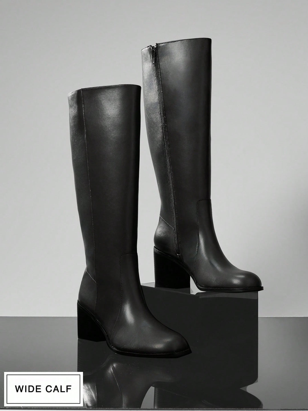 Botine SHEIN, negru