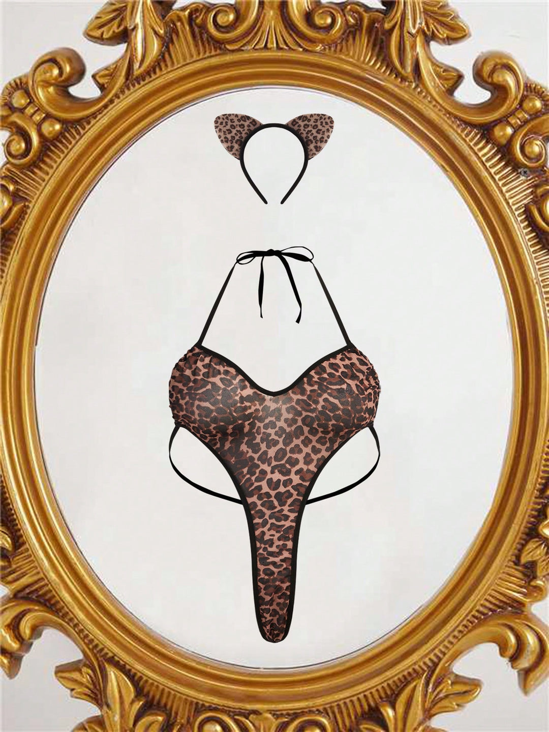 Costum tip catsuit SHEIN, mix culori