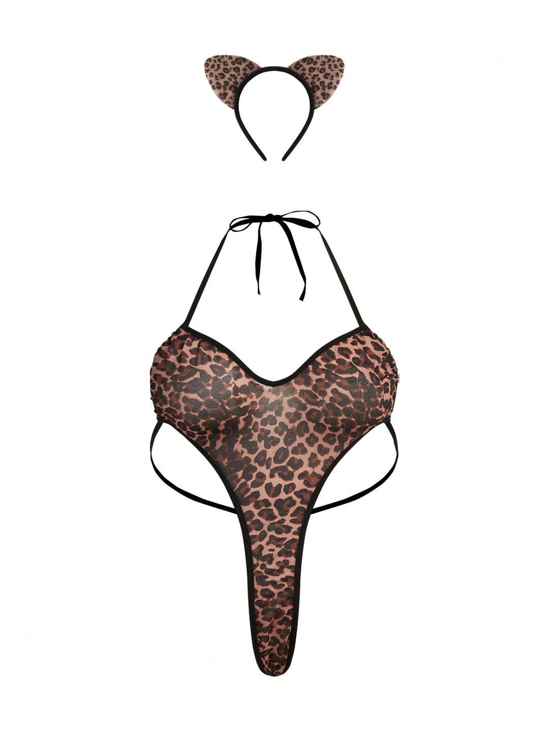 Costum tip catsuit SHEIN, mix culori