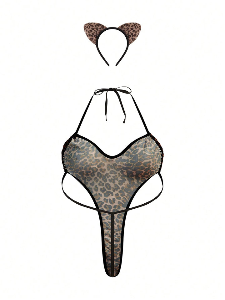 Costum tip catsuit SHEIN, mix culori