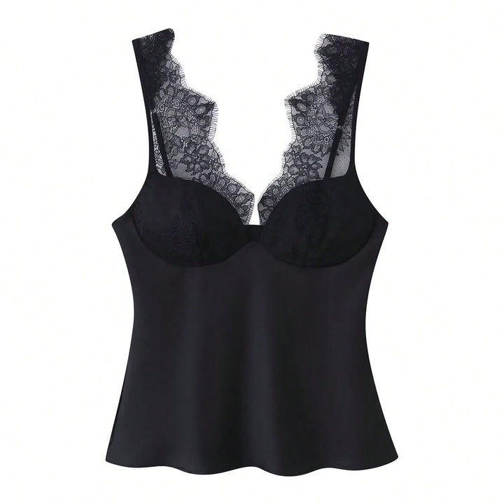 Top SHEIN, negru