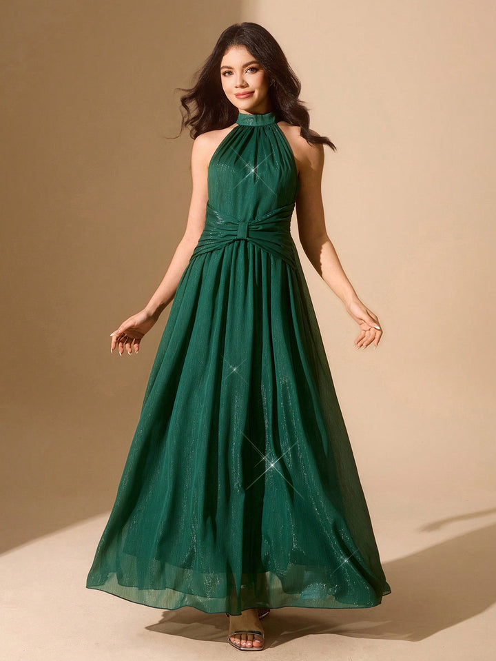 Rochie de petrecere SHEIN, verde