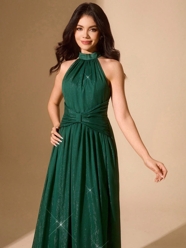 Rochie de petrecere SHEIN, verde