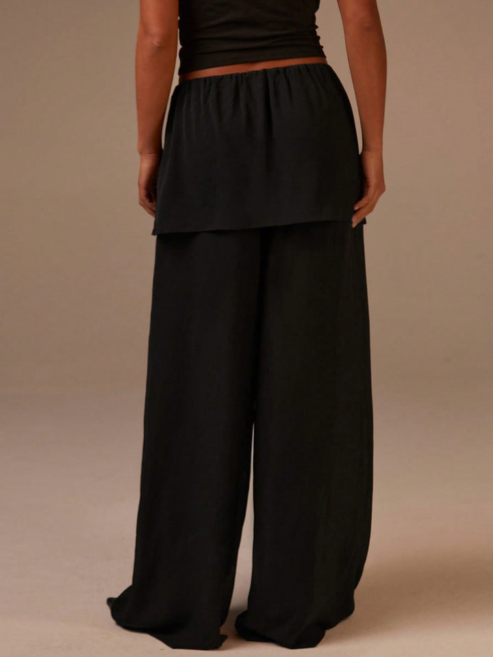 Pantaloni SHEIN, negru