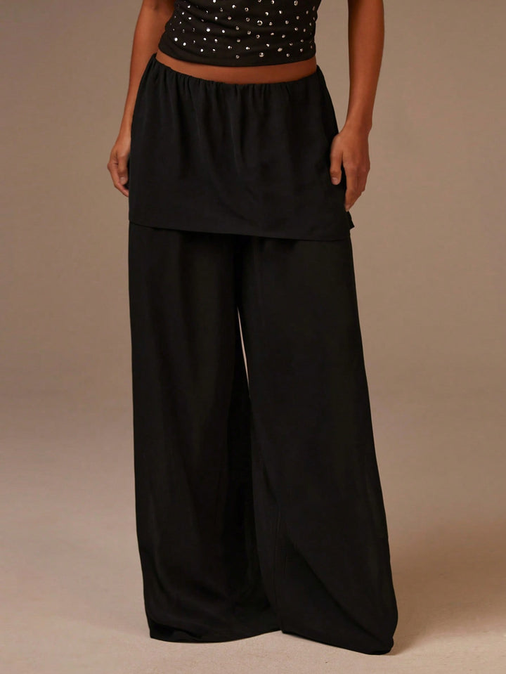 Pantaloni SHEIN, negru