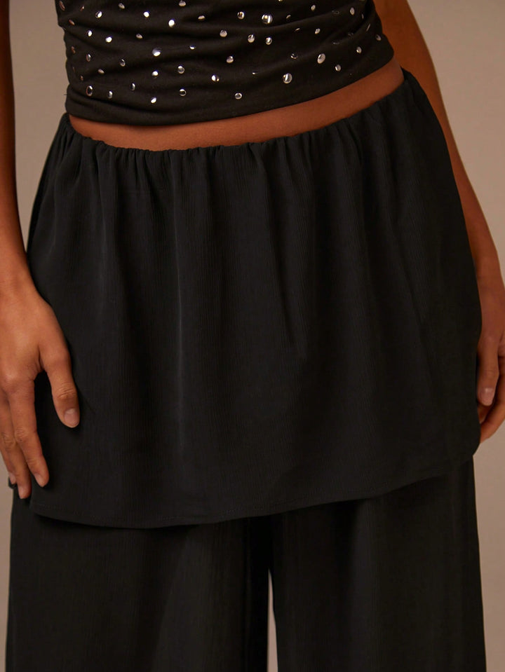 Pantaloni SHEIN, negru