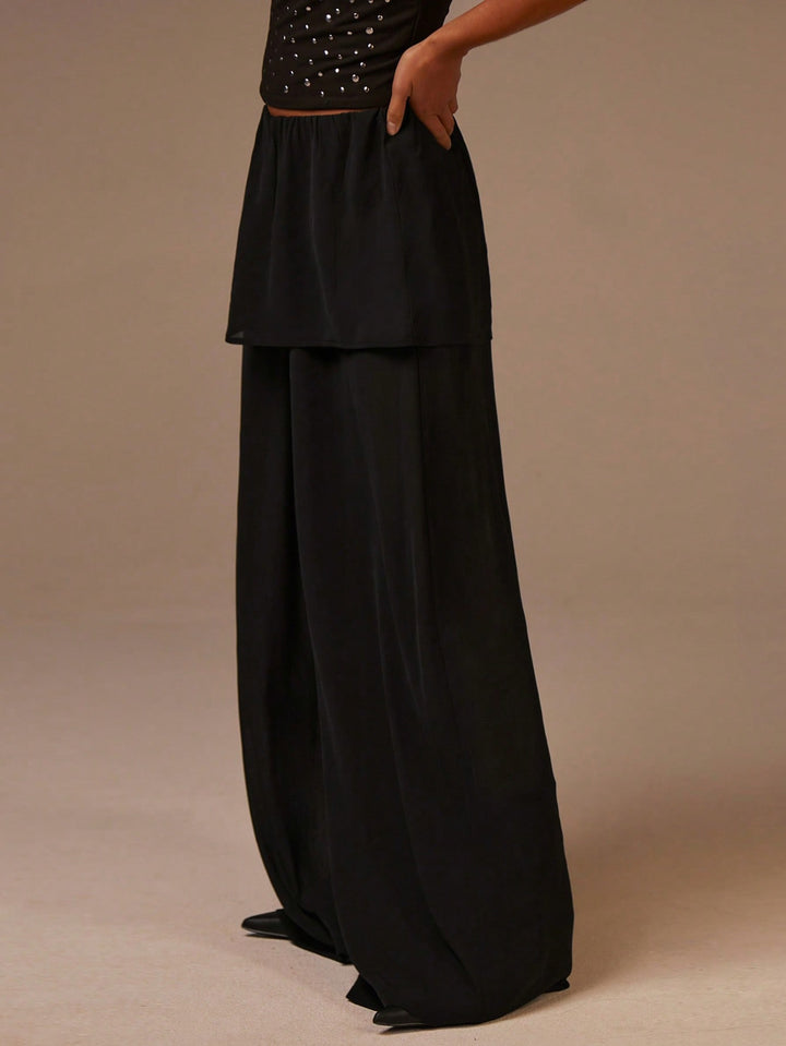 Pantaloni SHEIN, negru