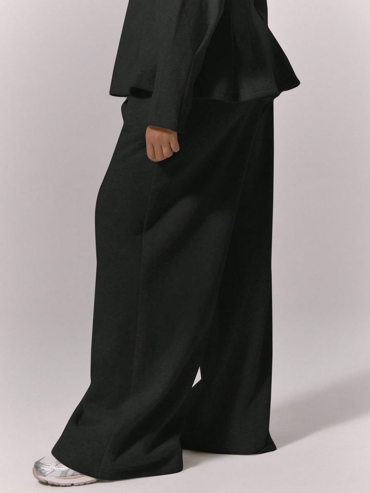 Pantaloni SHEIN, negru