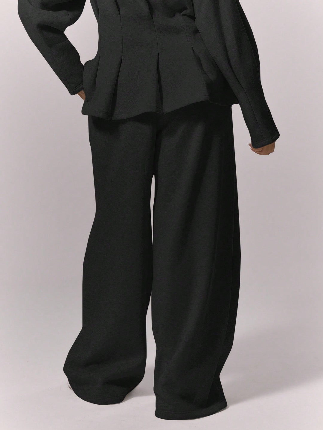 Pantaloni SHEIN, negru