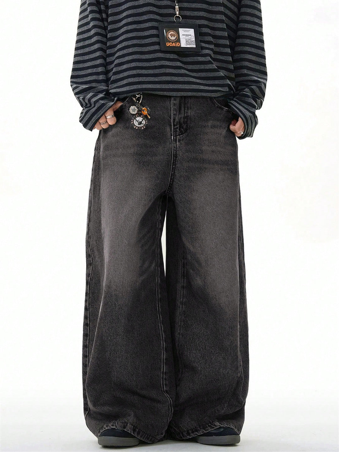 Jeans SHEIN, negru