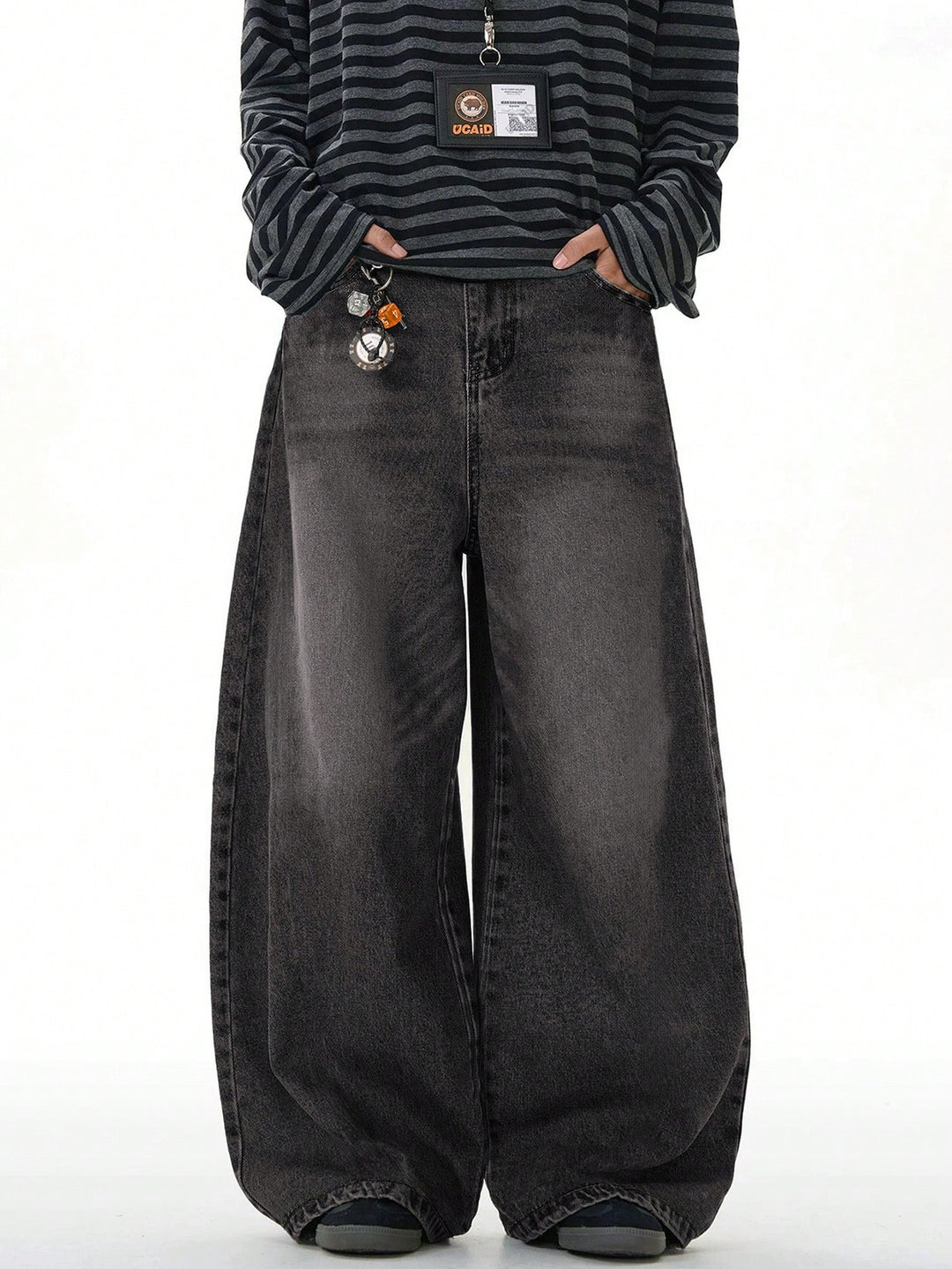 Jeans SHEIN, negru