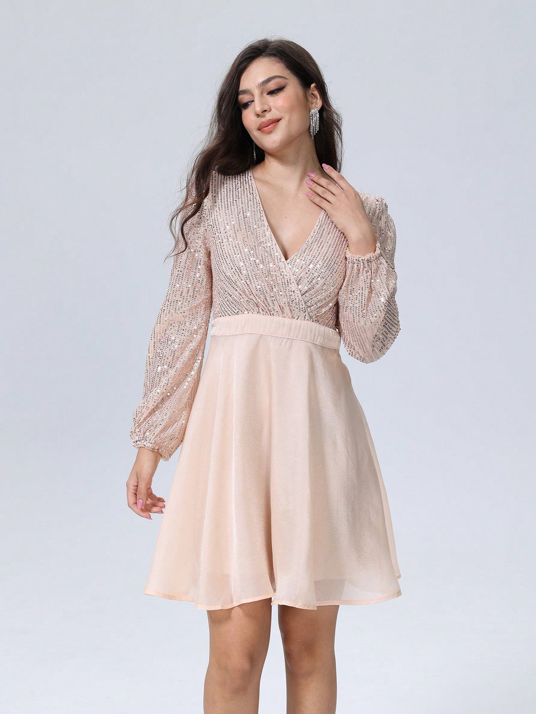 Rochie SHEIN, bej