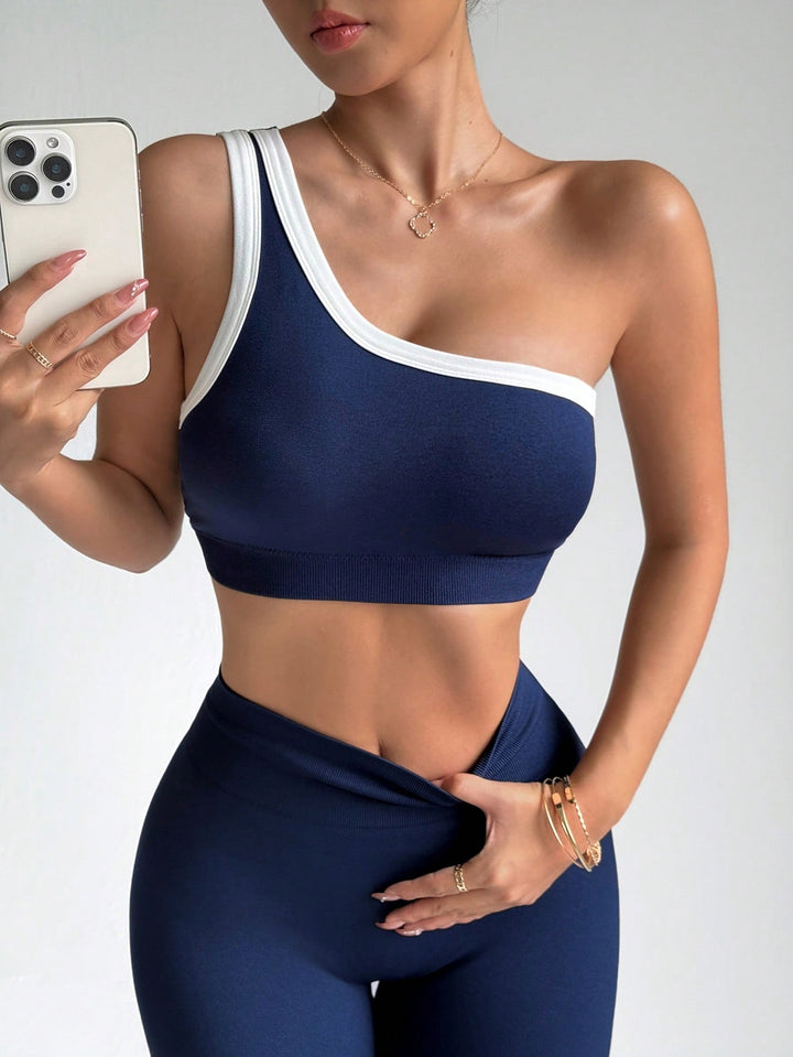 Shein sportmelltartó, kék