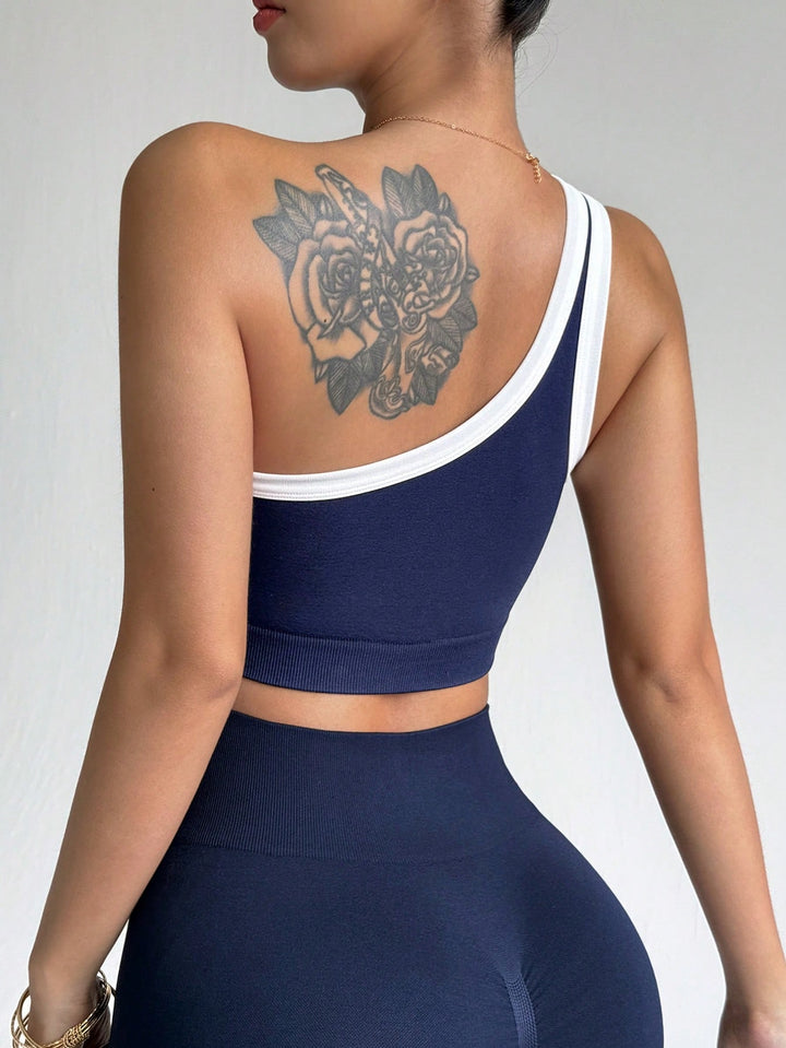 Shein sportmelltartó, kék