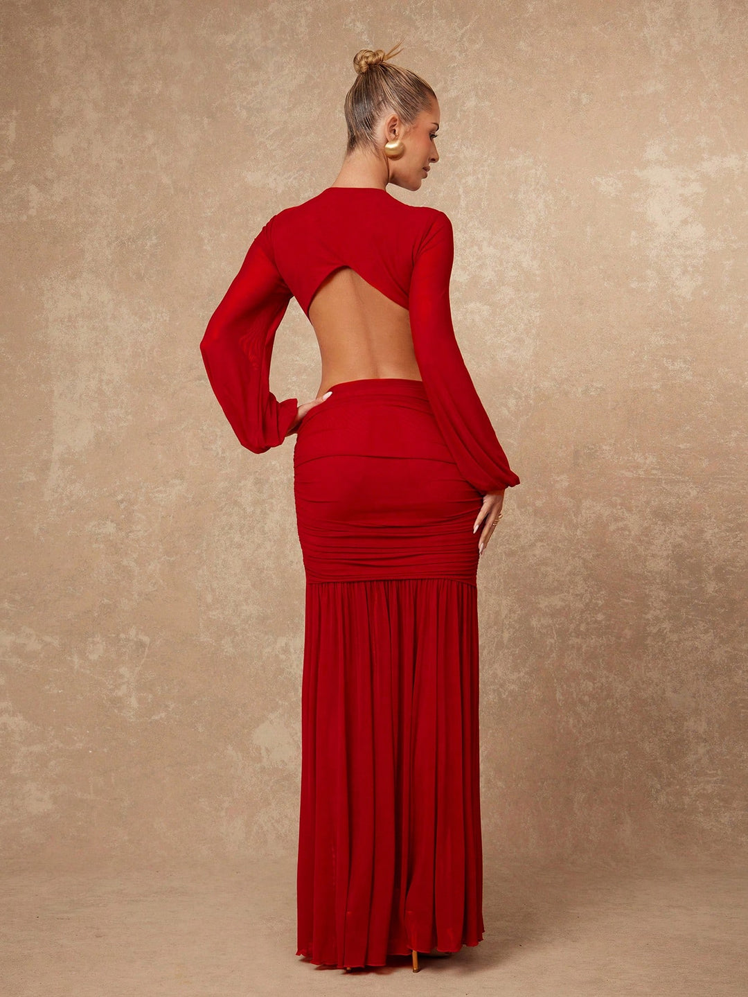 Rochie maxi SHEIN, roșu