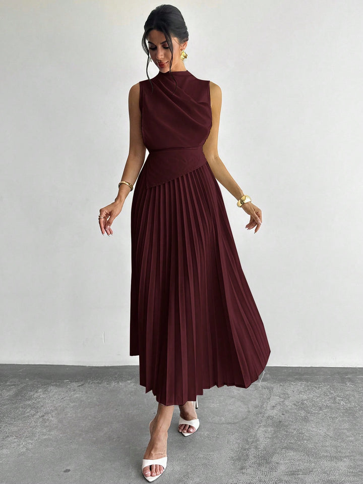 Rochie midi SHEIN, vișiniu