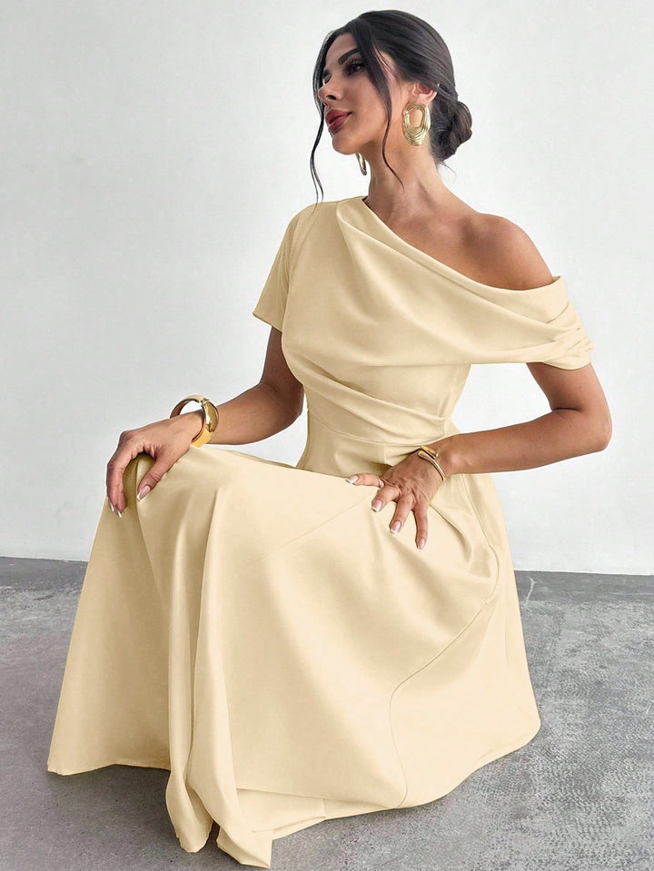 Rochie maxi SHEIN, portocaliu