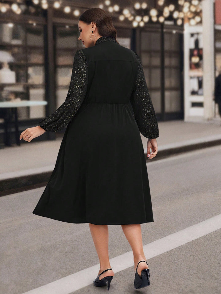 Rochie midi SHEIN, negru