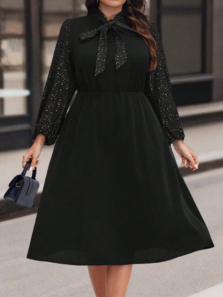 Rochie midi SHEIN, negru