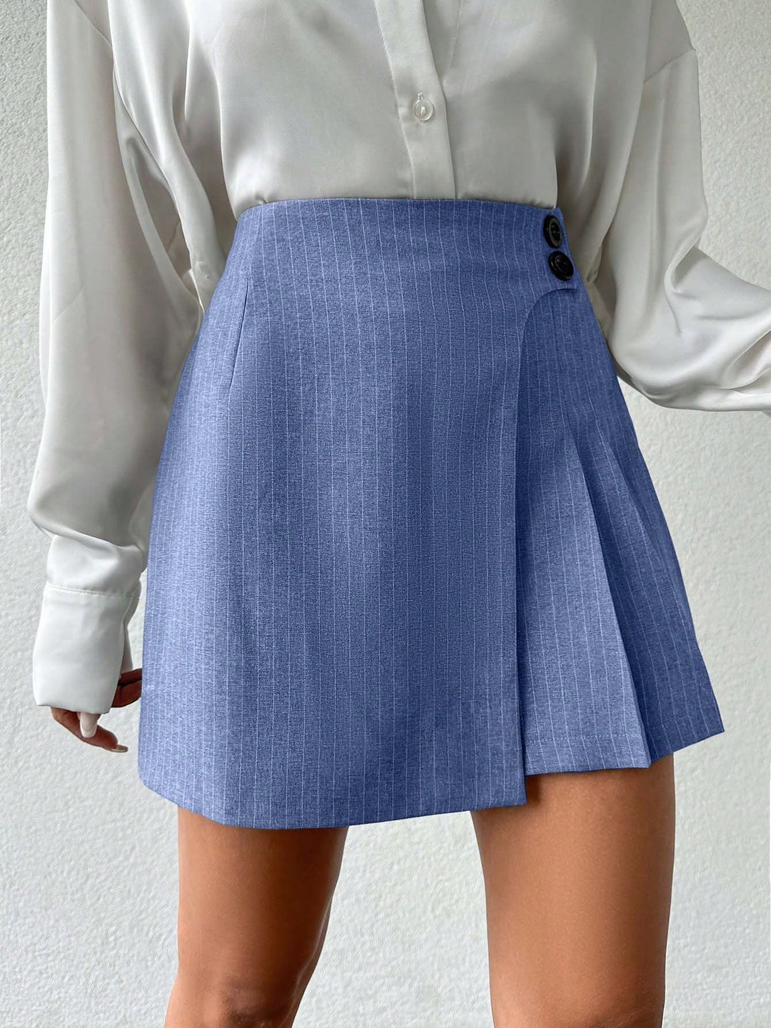 SHEIN miniszoknya, kék