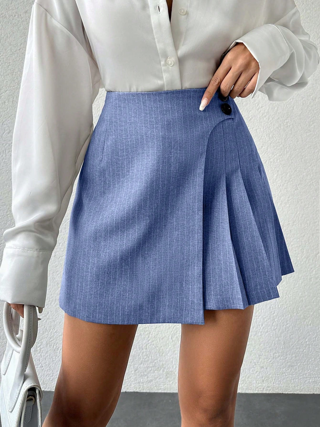 SHEIN miniszoknya, kék