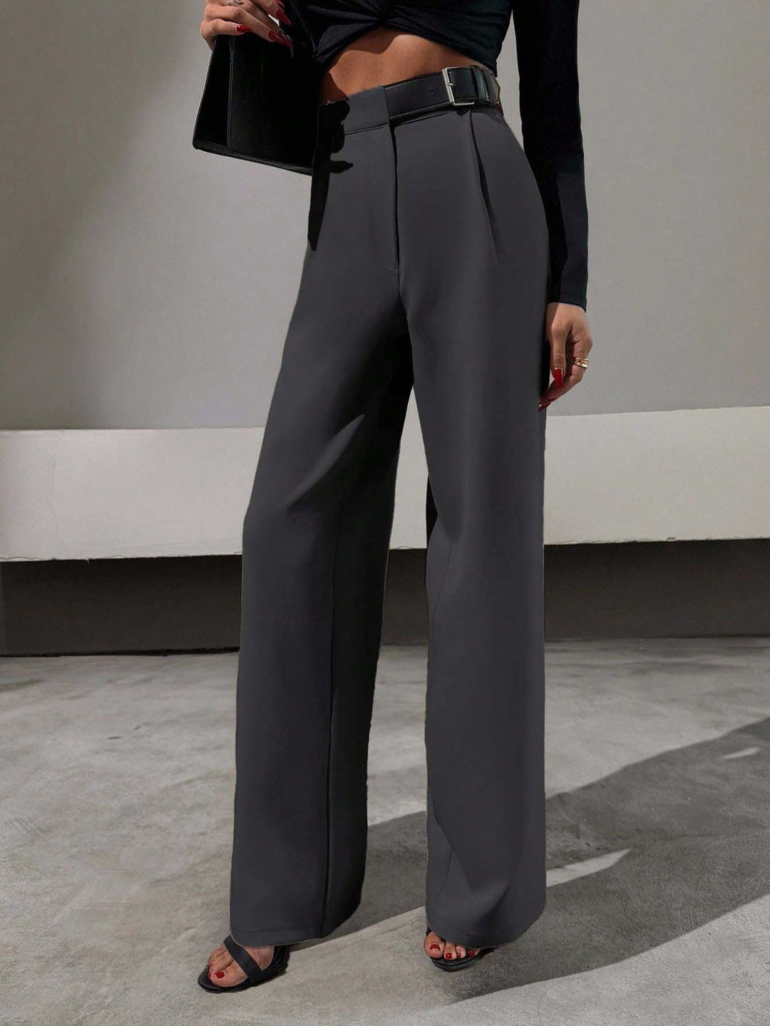 Pantaloni SHEIN, gri