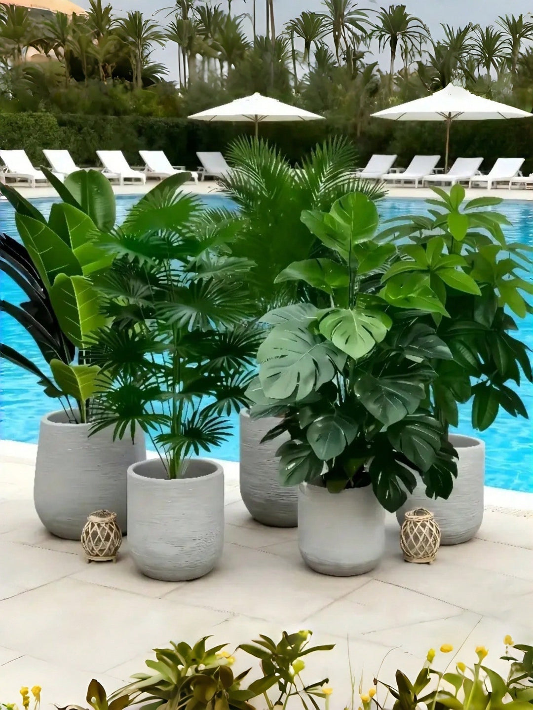 Plante artificiale SHEIN, mix culori