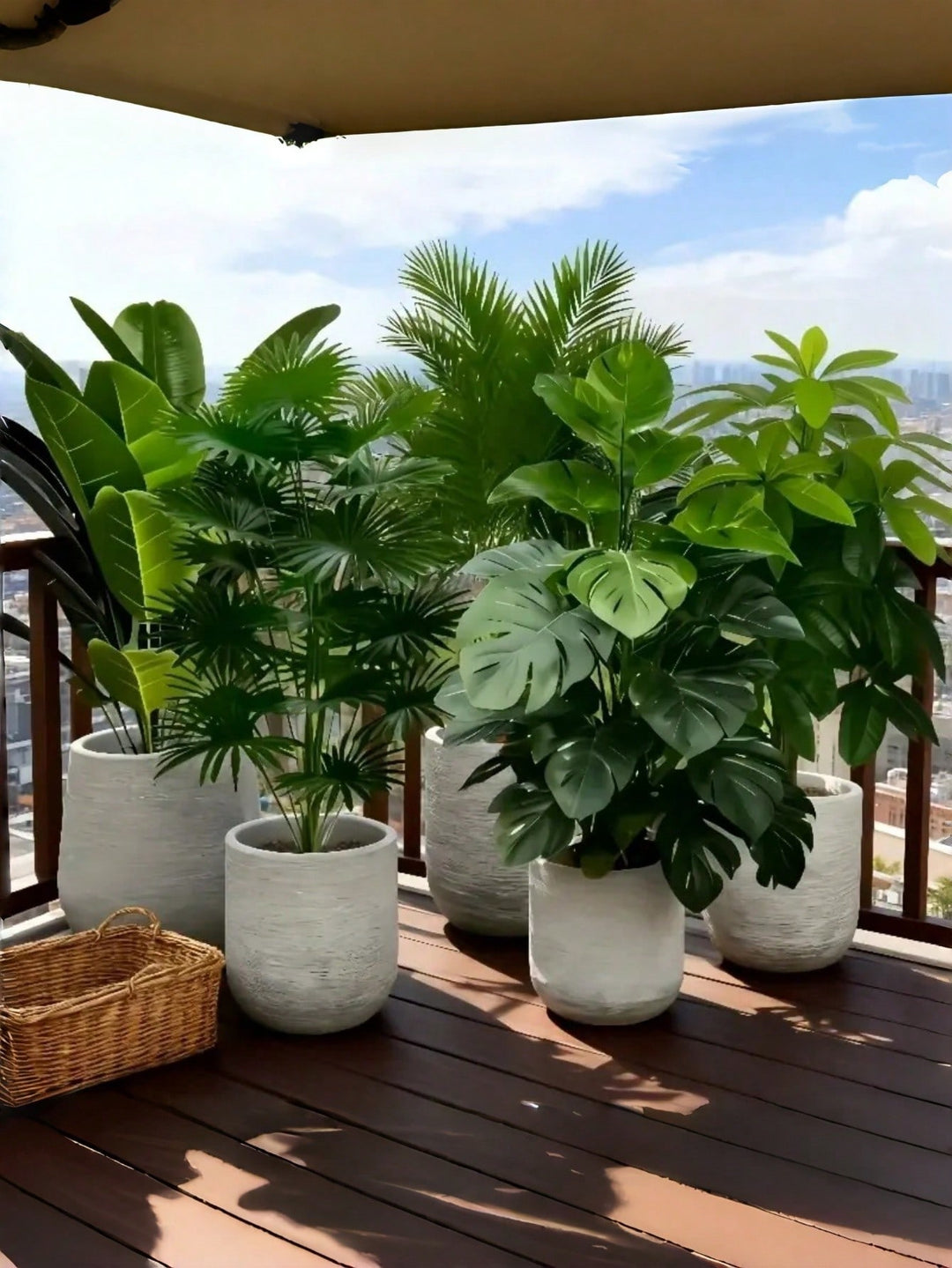 Plante artificiale SHEIN, mix culori