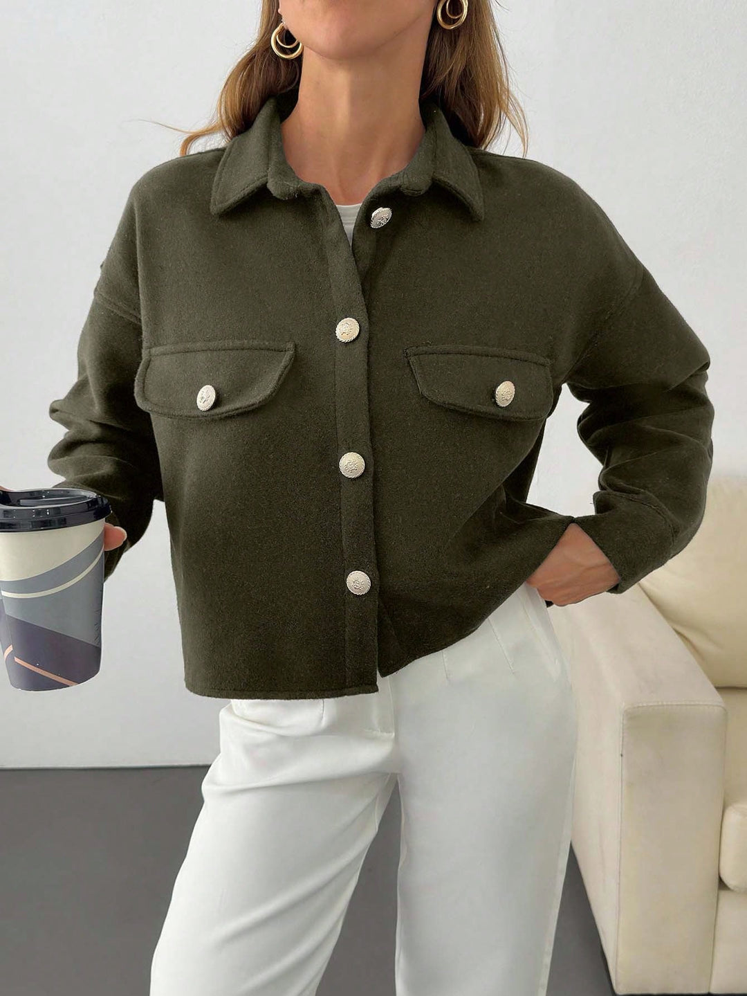 Dzseki SHEIN, khaki