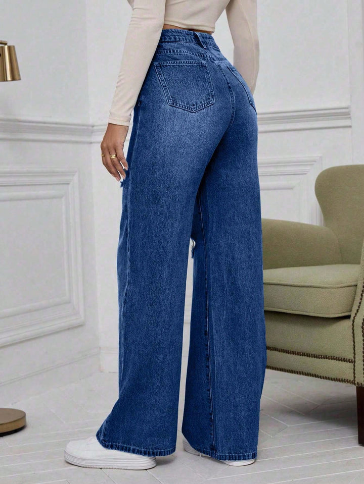 Jeans SHEIN, albastru