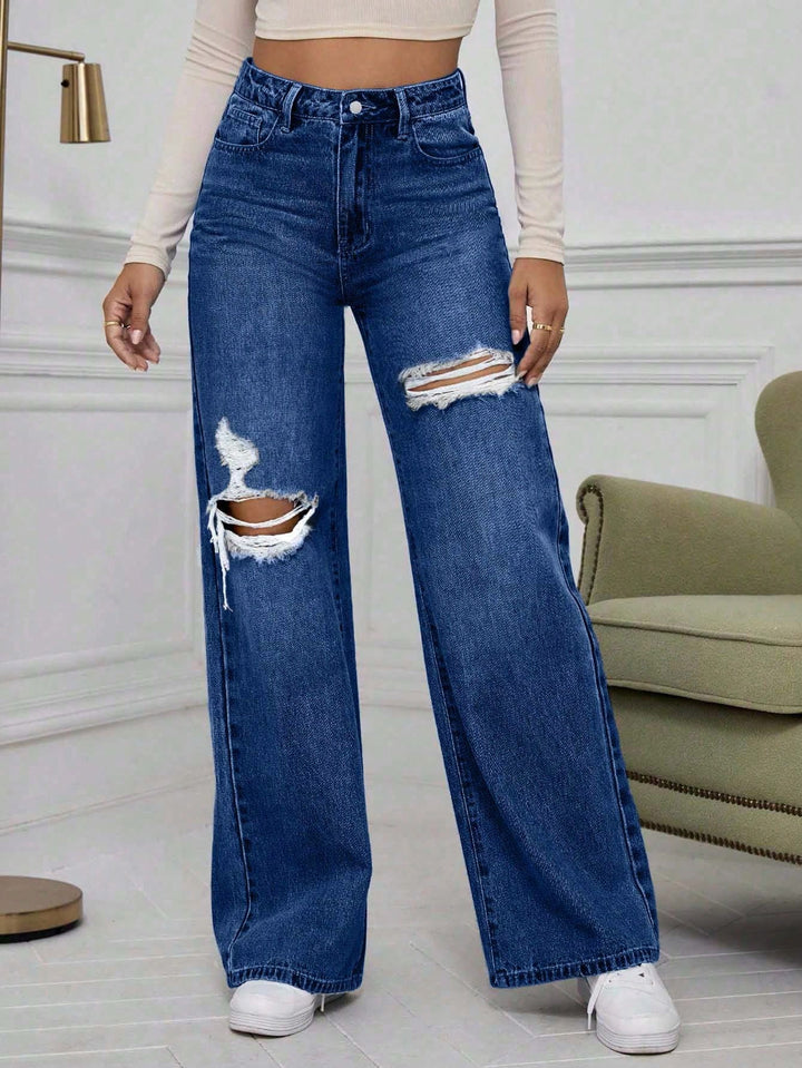 Jeans SHEIN, albastru