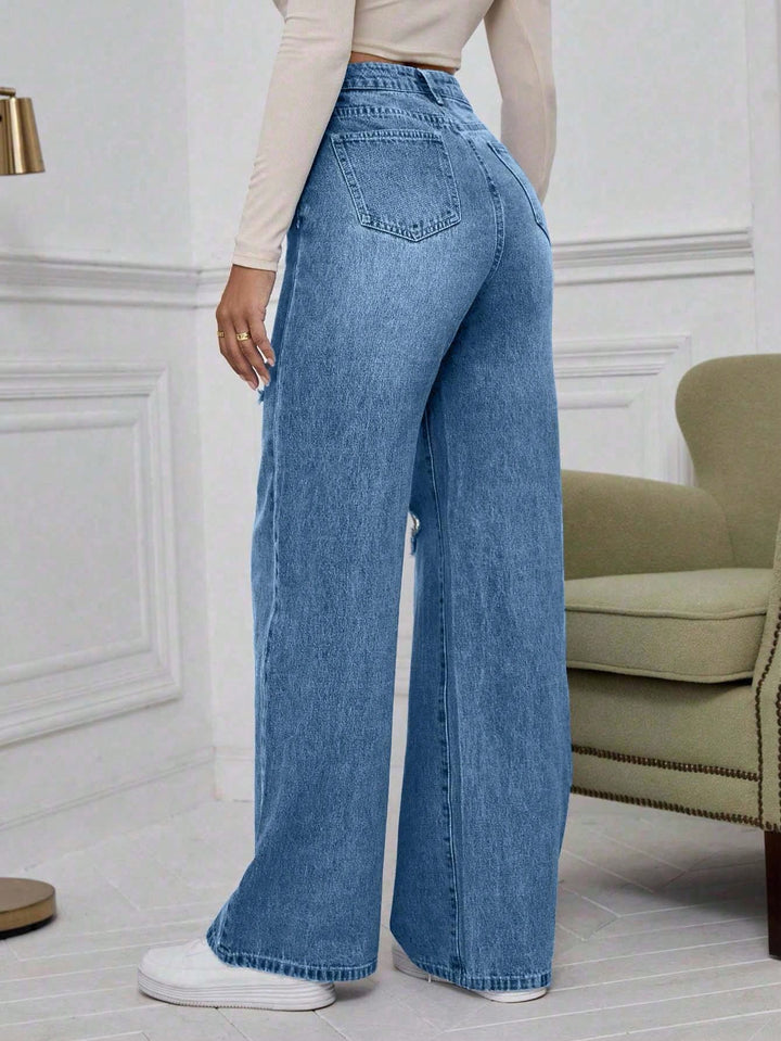 Jeans SHEIN, albastru
