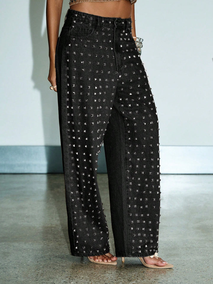 Jeans SHEIN, negru