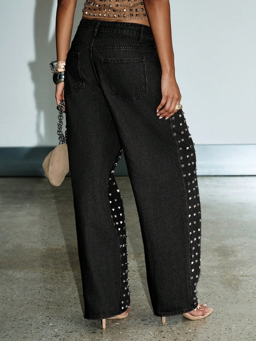 Jeans SHEIN, negru