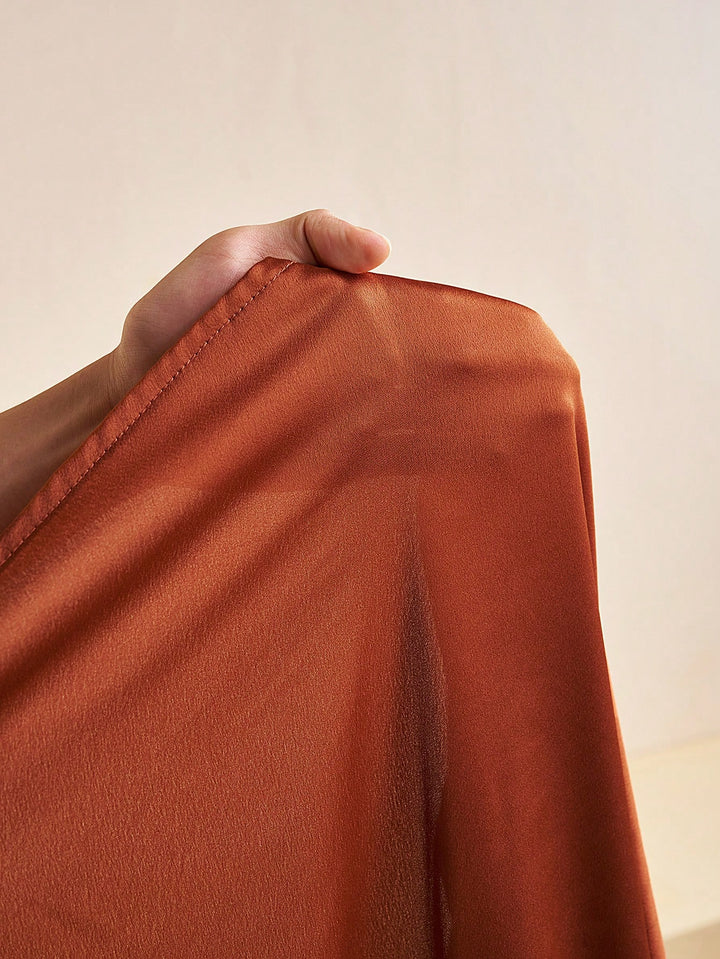 SHEIN maxi ruha, barna