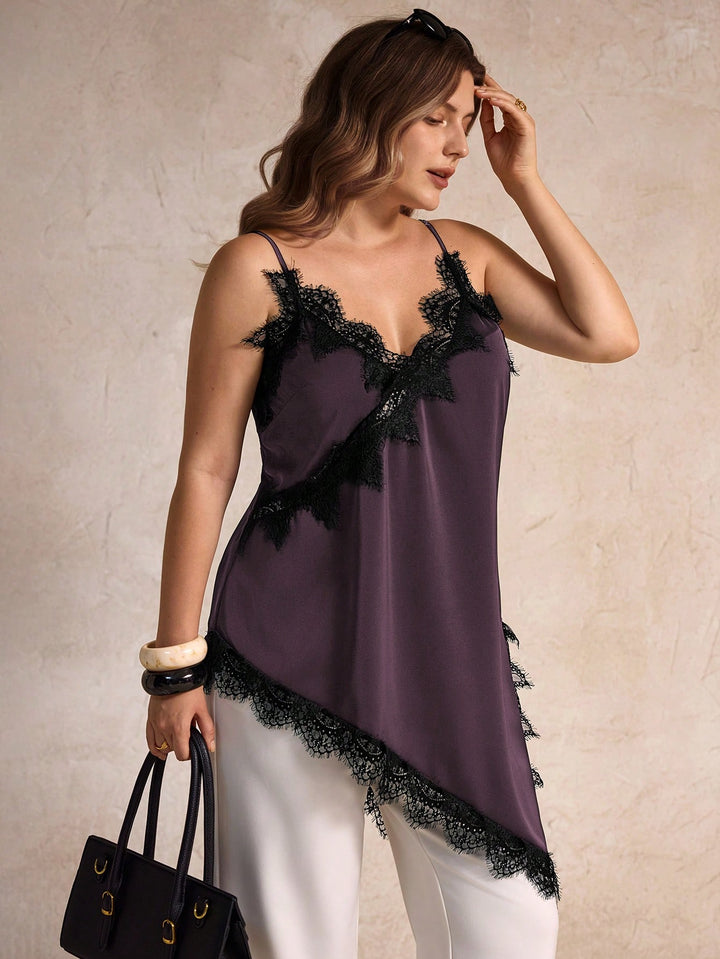 SHEIN top, barna