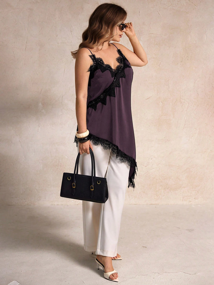 SHEIN top, barna