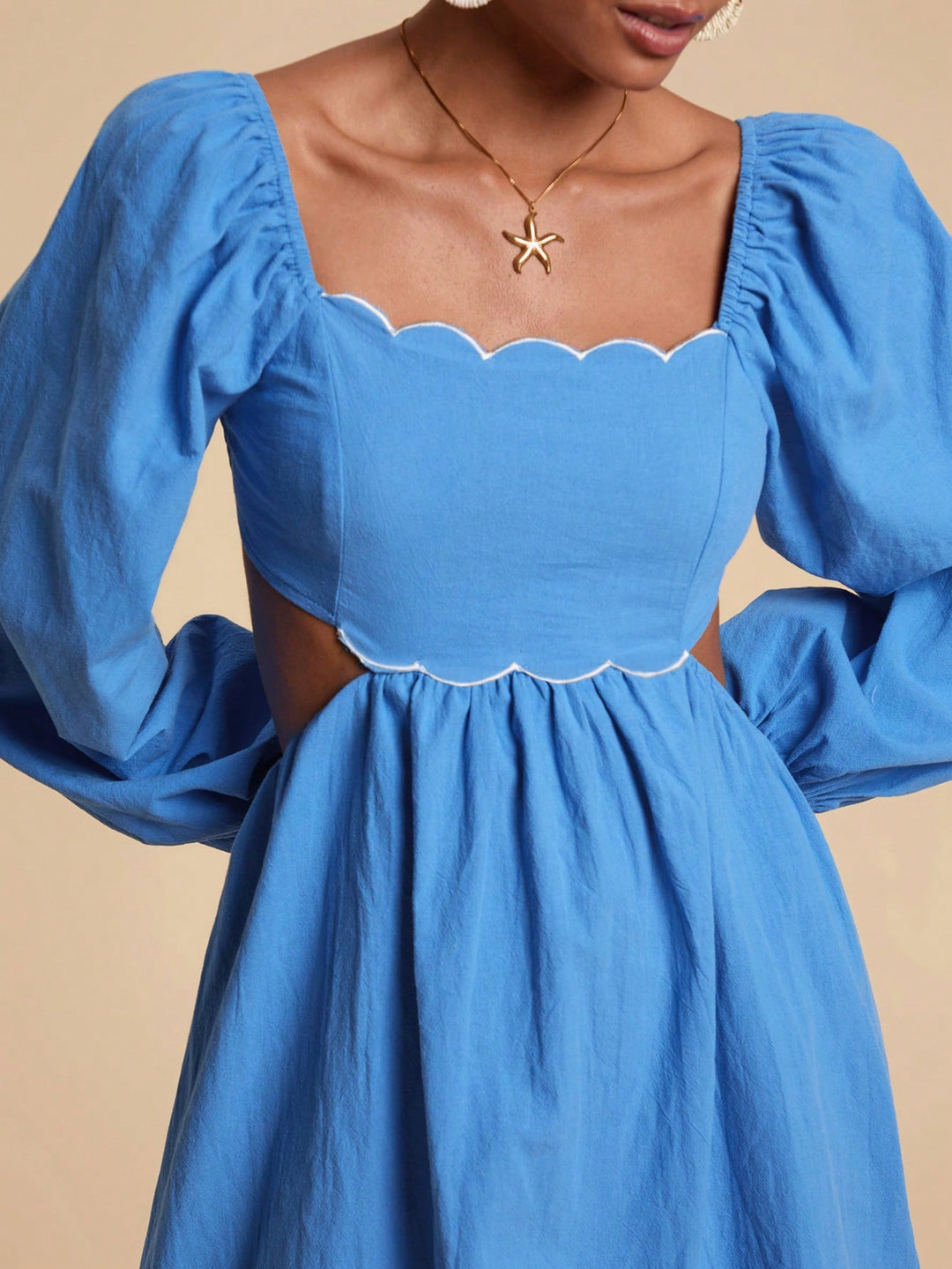 Rochie scurtă SHEIN, albastru