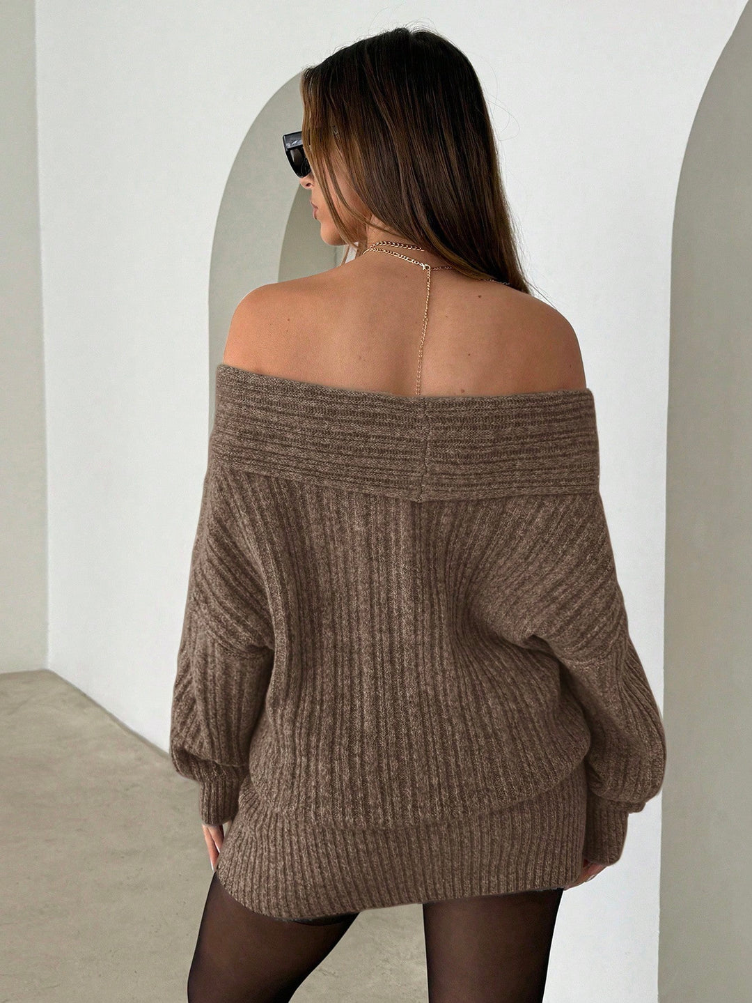 SHEIN ruha, khaki