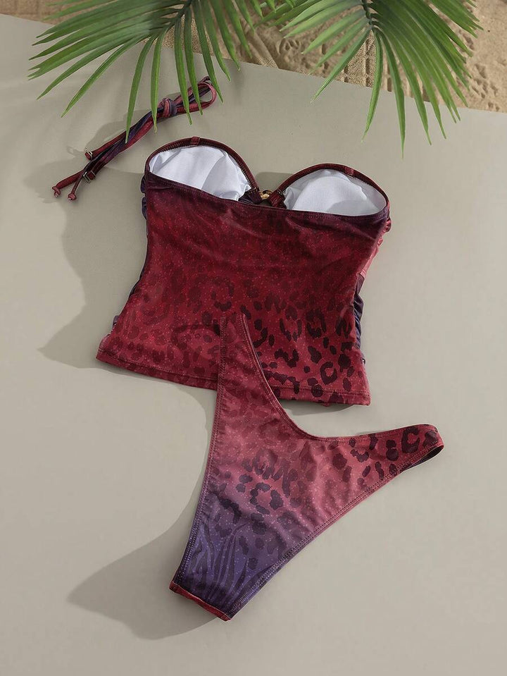 Costum de baie SHEIN, mix culori