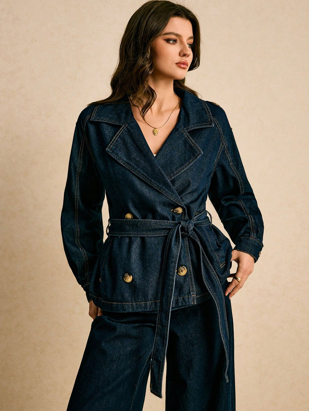 SHEIN farmerdzseki, kék