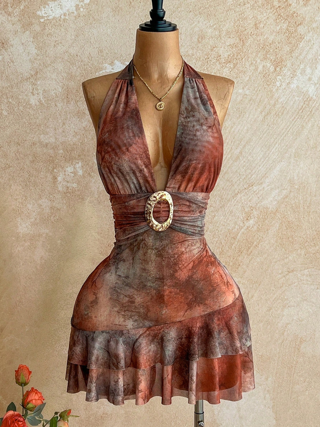 Rochie mini SHEIN, mix culori
