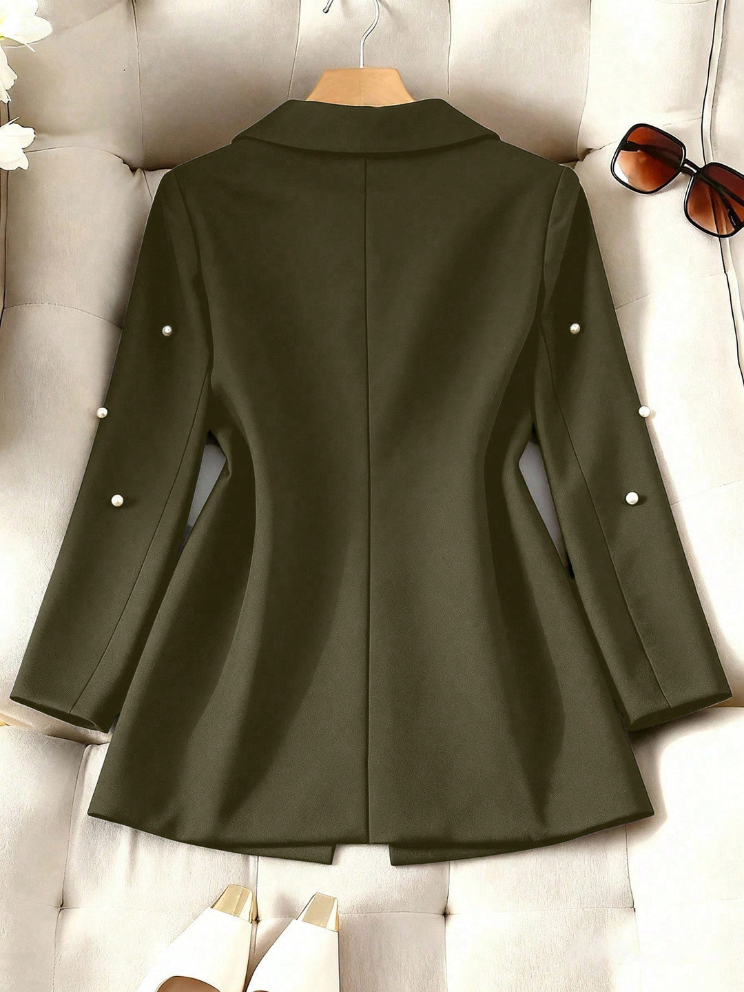 SHEIN blézer, khaki